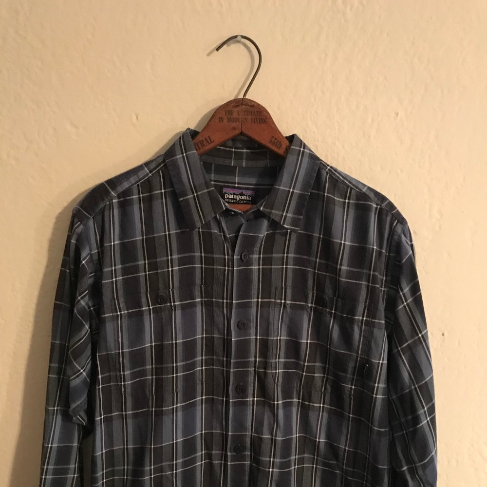 Patagonia Plaid Button Down (S)